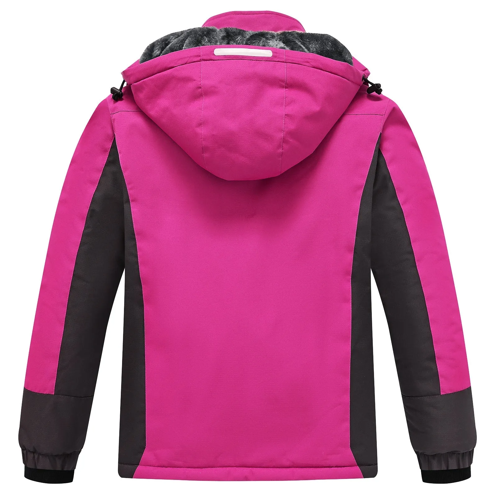 Winter girls ski warm wool jacket