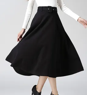 Women's Skirts Winter Wool Skirt  XYN98409