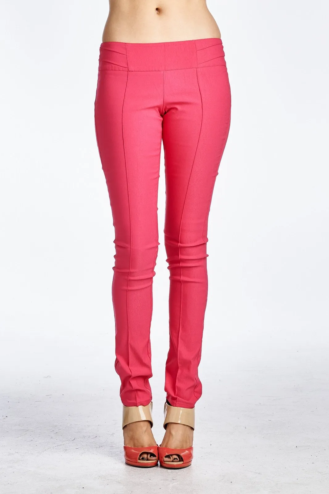 Women's Stretch Pleated Pants